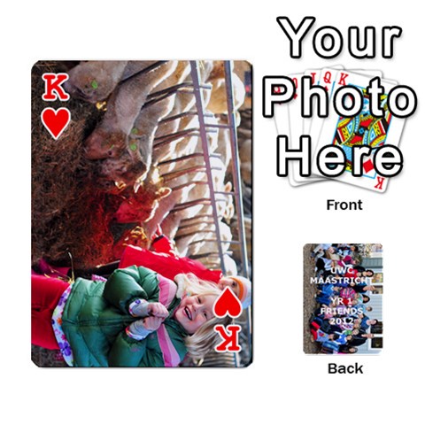 King Playing Cards Ayano By Margaret Hyams Front - HeartK