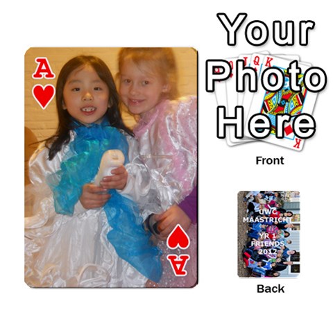 Ace Playing Cards Ayano By Margaret Hyams Front - HeartA