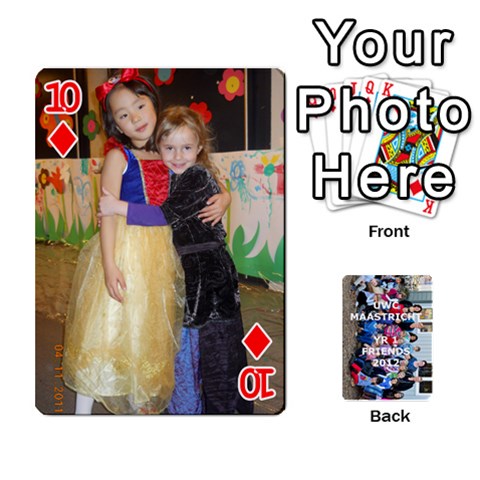 Playing Cards Ayano By Margaret Hyams Front - Diamond10