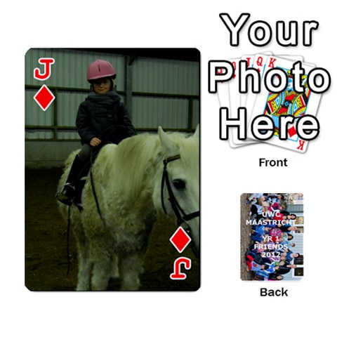 Jack Playing Cards Ayano By Margaret Hyams Front - DiamondJ