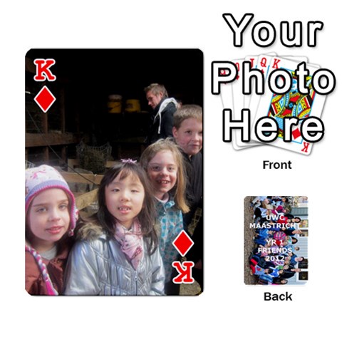 King Playing Cards Ayano By Margaret Hyams Front - DiamondK