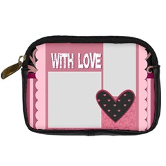 love - Digital Camera Leather Case