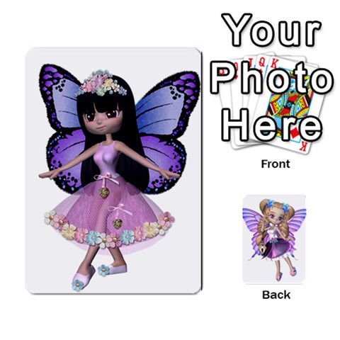 King Fairy Cards By Helen Front - SpadeK