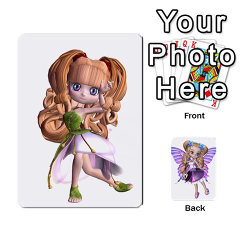 Ace Fairy Cards By Helen Front - SpadeA