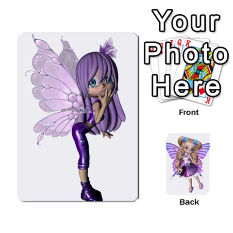 Jack Fairy Cards By Helen Front - DiamondJ