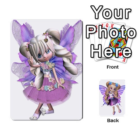 Fairy Cards By Helen Front - Spade6