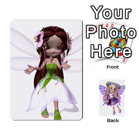 Queen Fairy Cards By Helen Front - ClubQ