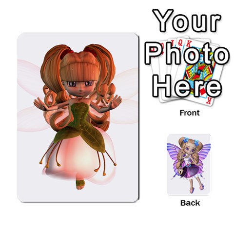Fairy Cards By Helen Front - Spade7