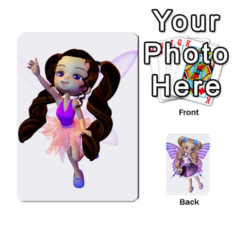 Ace Fairy Cards By Helen Front - ClubA