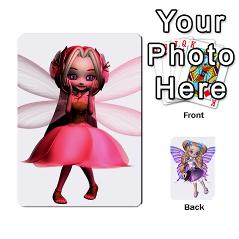 Fairy Cards By Helen Front - Spade9