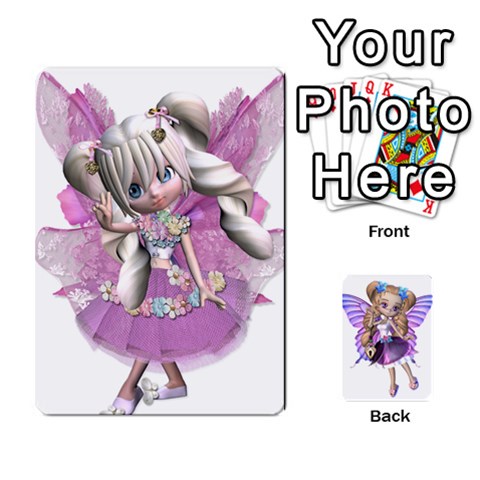 Jack Fairy Cards By Helen Front - SpadeJ