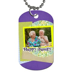 love - Dog Tag (One Side)