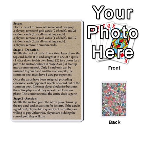 Biblios Stamp Collecting Deck 2 By Heath Doerr Front - Spade5