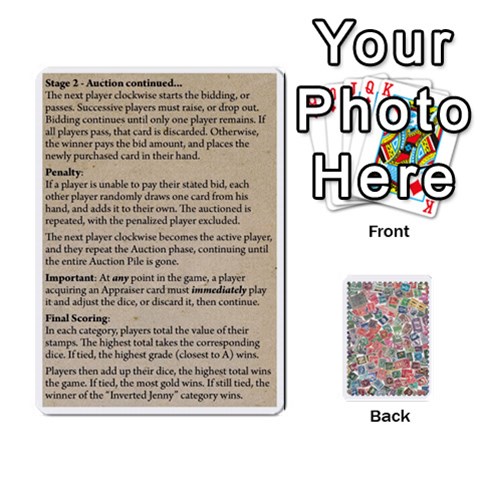 Biblios Stamp Collecting Deck 2 By Heath Doerr Front - Spade6