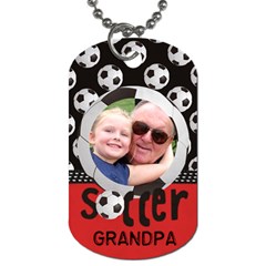 TAGS/GRANDPA - Dog Tag (Two Sides)