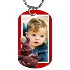 Easter Dog Tag - Dog Tag (One Side)