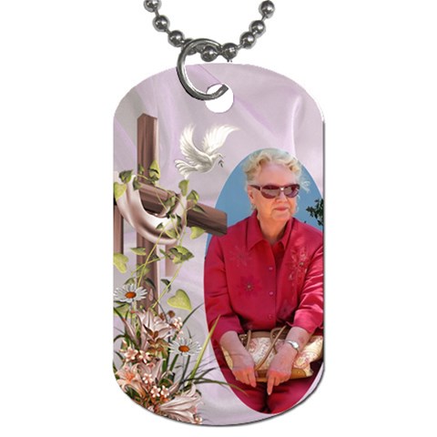 With My Lord (2 Sided) Dog Tag By Deborah Back