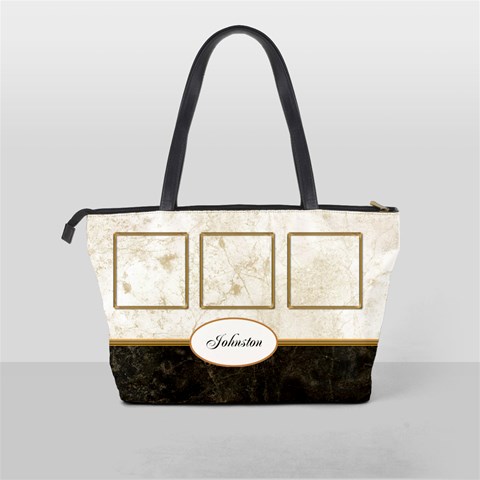 Marble And Gold Shoulder Handbag By Deborah Back