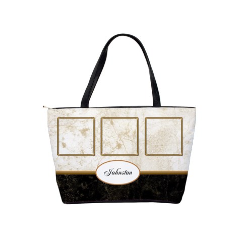 Marble And Gold Shoulder Handbag By Deborah Back