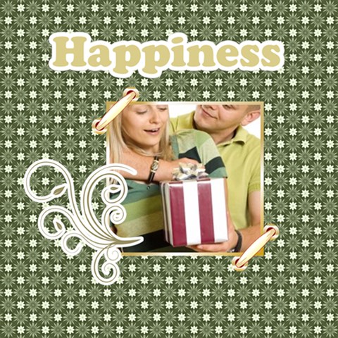 Happiness By May 12 x12  Scrapbook Page - 1