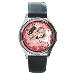 love - Round Metal Watch