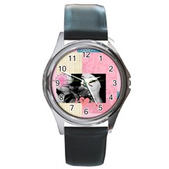 love - Round Metal Watch