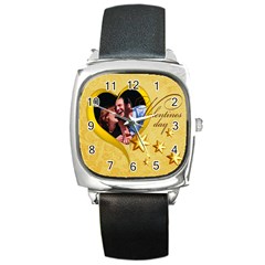 love - Square Metal Watch love - Square Metal Watch