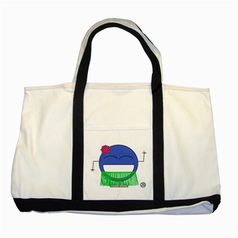 Hawaiian Beach Bag  By Giggles Corp Front