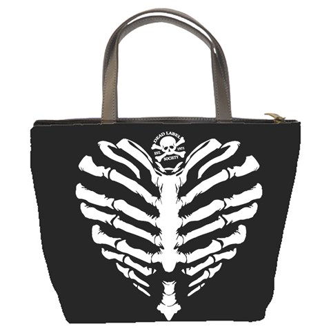 Boney Heart Dl : Bucket Purse By Von Zombie ™©® Back