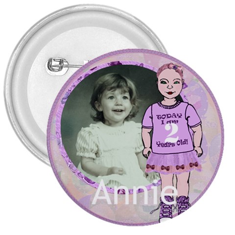 2 Years Old Girl By Claire Mcallen Front
