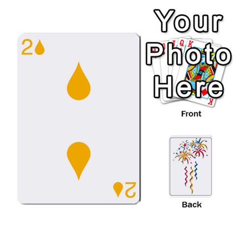 Queen Hanabi W/ Regular Deck Symbols By Adam Kunsemiller Front - HeartQ