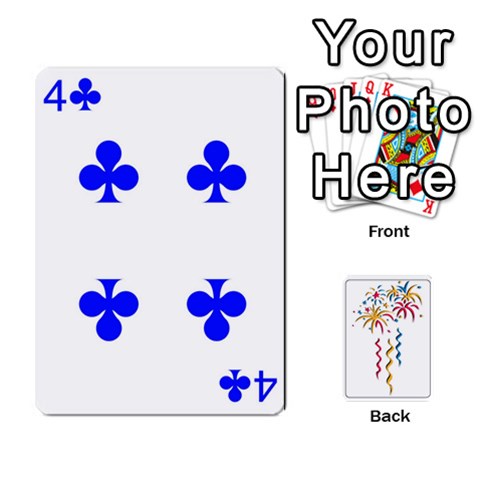 Ace Hanabi W/ Regular Deck Symbols By Adam Kunsemiller Front - DiamondA