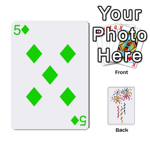 Queen Hanabi W/ Regular Deck Symbols By Adam Kunsemiller Front - ClubQ