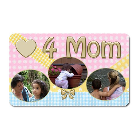 Love For Mom Magnet By Deborah Front