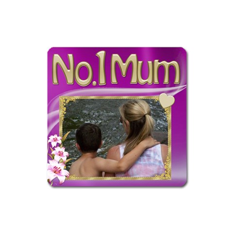 No 1 Mum Magnet By Deborah Front