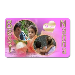 Best Nanna magnet - Magnet (Rectangular)