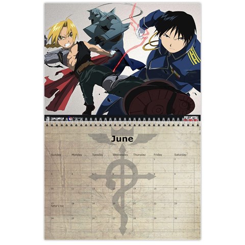 Fma Calendar By Krystal Jun 2012