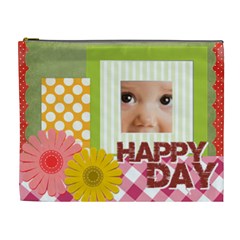 happy day - Cosmetic Bag (XL)