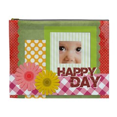 happy day - Cosmetic Bag (XL)