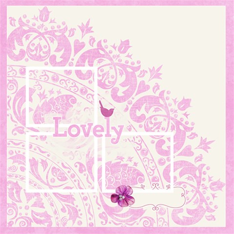Adoration Pages By One Of A Kind Design Studio 12 x12  Scrapbook Page - 1