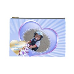 Blue Hearts Cosmetic Bag (Large) (7 styles)