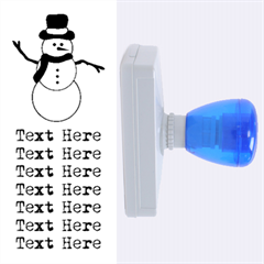 Snowman Stamp - Rubber Stamp (XL)