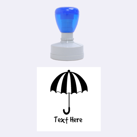 Umbrella Stamp By Kathi Bothwell 1.5 x1.5  Stamp