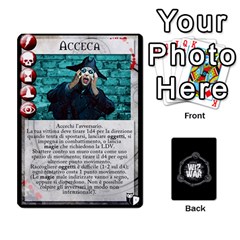 Wiz-War (ITA) 1/3 - Playing Cards 54 Designs (Rectangle)