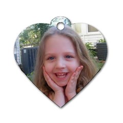Emilee and Madison - Dog Tag Heart (Two Sides)