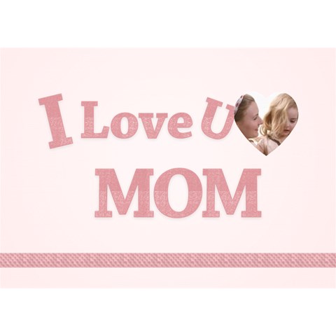 I Love You Mom By Joely Front