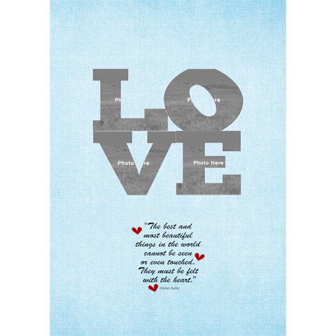 3d Love Blue Hearts By Albums To Remember Inside