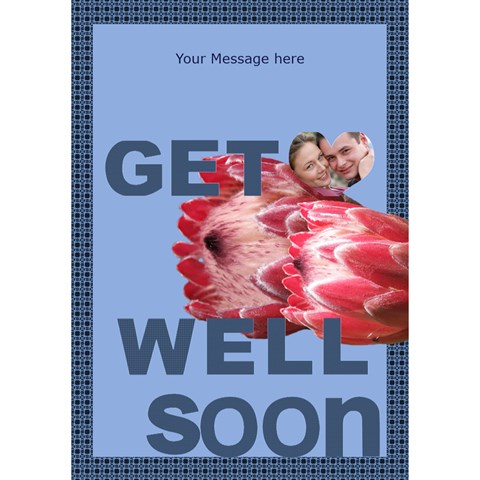3d Named Get Well Soon Card By Deborah Inside