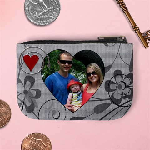 Family Mini Coin Purse By Lil Back