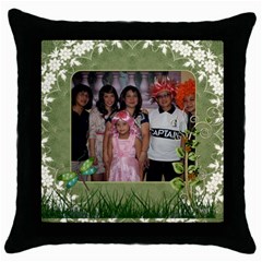 mhelanpillow4 - Throw Pillow Case (Black)